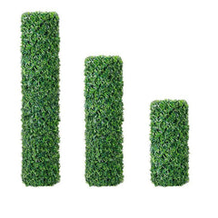 Gard viu artificial decorativ, 1m x 10 m, pentru garduri, terase si balcoane