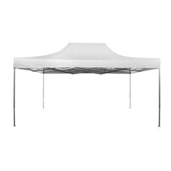 Cort pavilion 3x4.5m alb – pliabil, cadru metalic, ideal pentru curte, gradina, evenimente outdoor