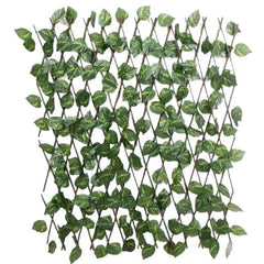 Gard viu artificial extensibil 1m x 2m verde (balcon, terasa)