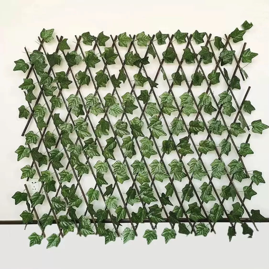 Gard viu artificial extensibil 1m x 2m verde (balcon, terasa)