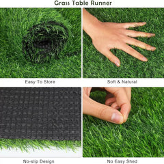 Gazon Artificial 1M X 5M , Fir 20 mm,Verde tropical,